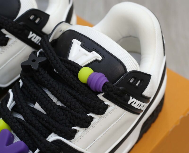 Giày Louis Vuitton Trainer Maxi Black Best Quality