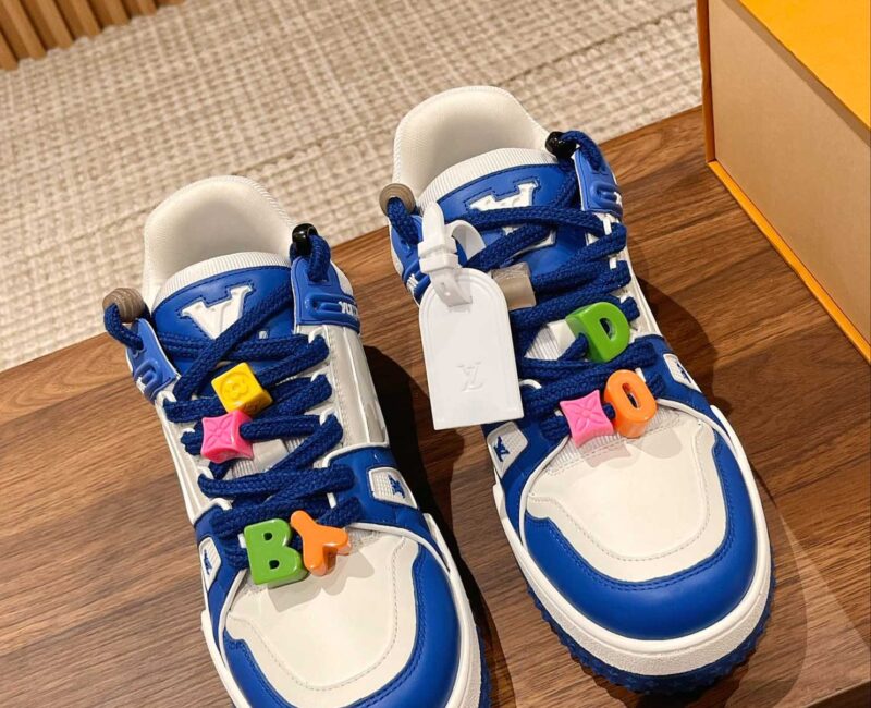 Giày Louis Vuitton Trainer Maxi Black Best Quality