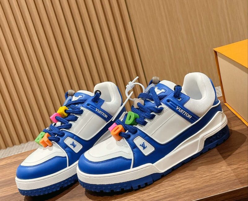 Giày Louis Vuitton Trainer Maxi Black Best Quality