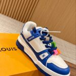 Giày Louis Vuitton Trainer Maxi Black Best Quality