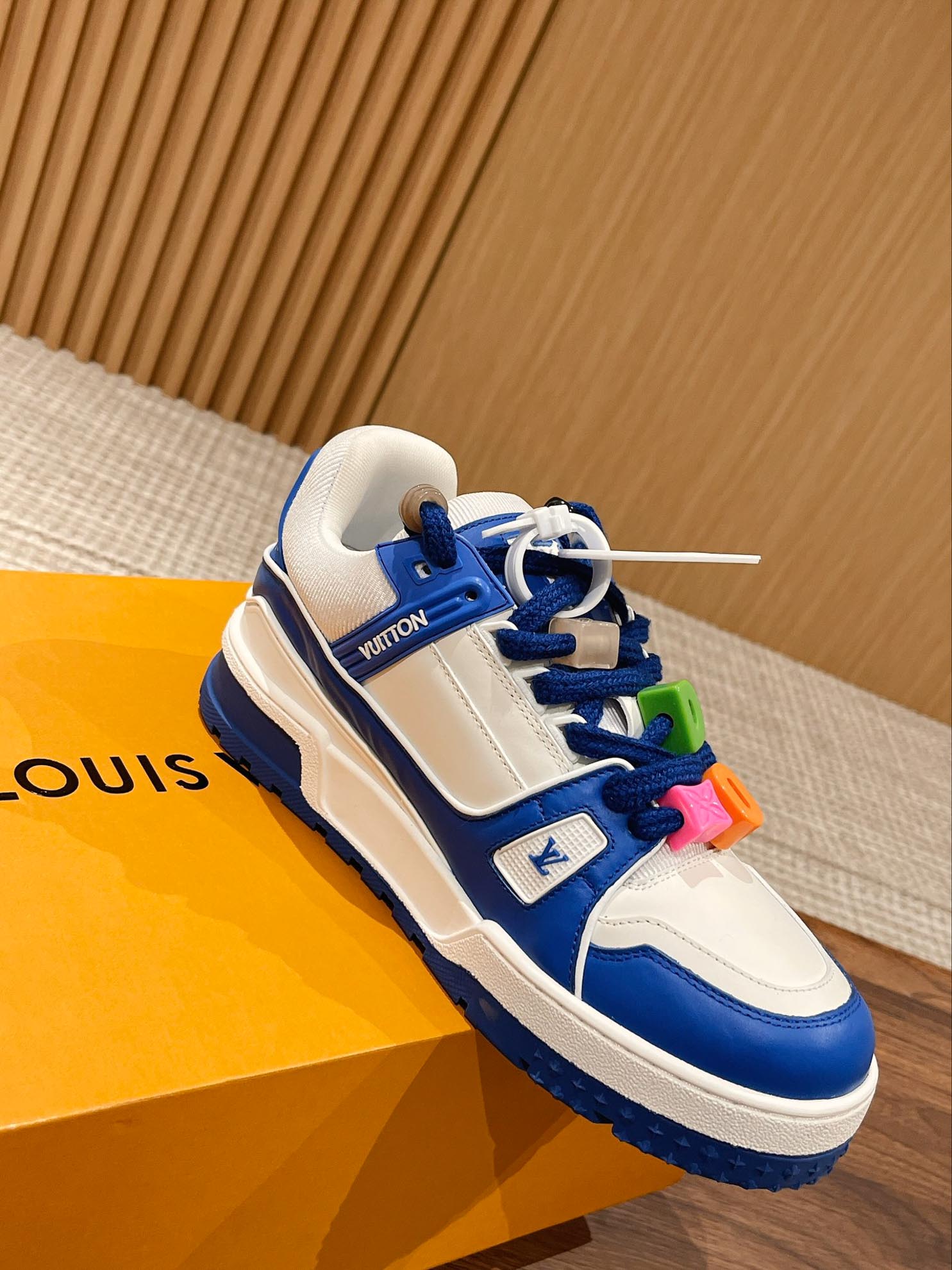 Giày Louis Vuitton Trainer Maxi Black Best Quality