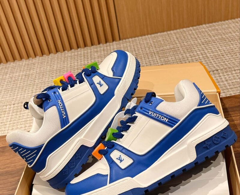 Giày Louis Vuitton Trainer Maxi Black Best Quality