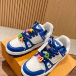 Giày Louis Vuitton Trainer Maxi Black Best Quality