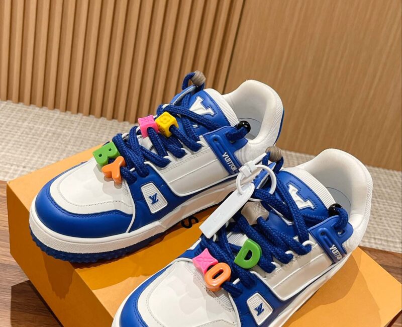 Giày Louis Vuitton Trainer Maxi Black Best Quality