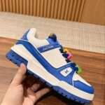 Giày Louis Vuitton Trainer Maxi Black Best Quality