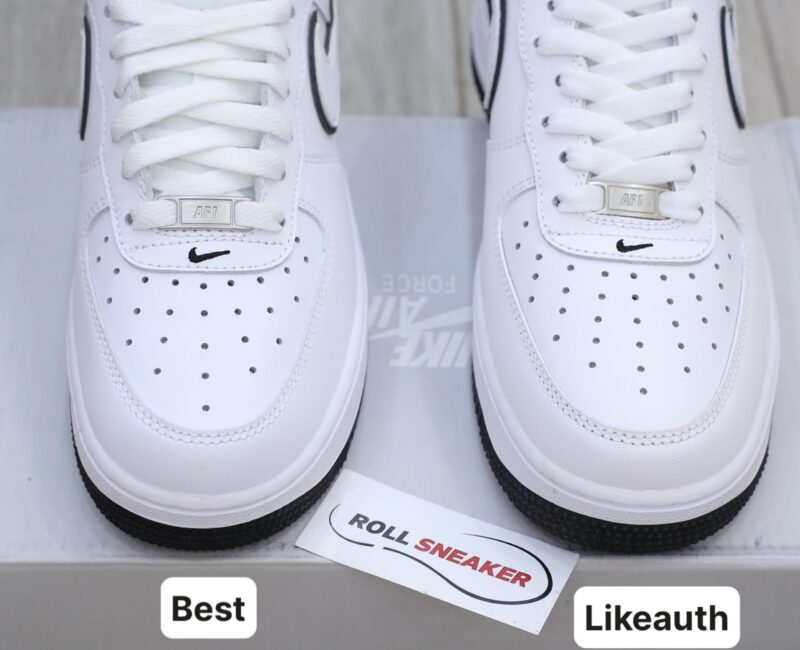 Giày Nike Air Force 1 ’07 Low ‘White Black Outline Swoosh’ Best Quality