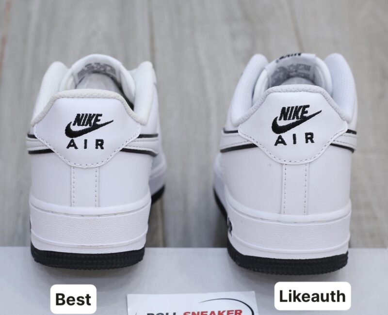 Giày Nike Air Force 1 ’07 Low ‘White Black Outline Swoosh’ Best Quality