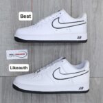 Giày Nike Air Force 1 ’07 Low ‘White Black Outline Swoosh’ Best Quality