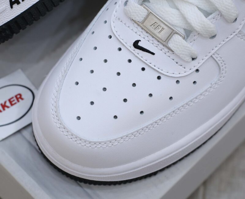Giày Nike Air Force 1 ’07 Low ‘White Black Outline Swoosh’ Best Quality