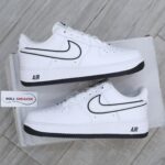 Giày Nike Air Force 1 ’07 Low ‘White Black Outline Swoosh’ Best Quality