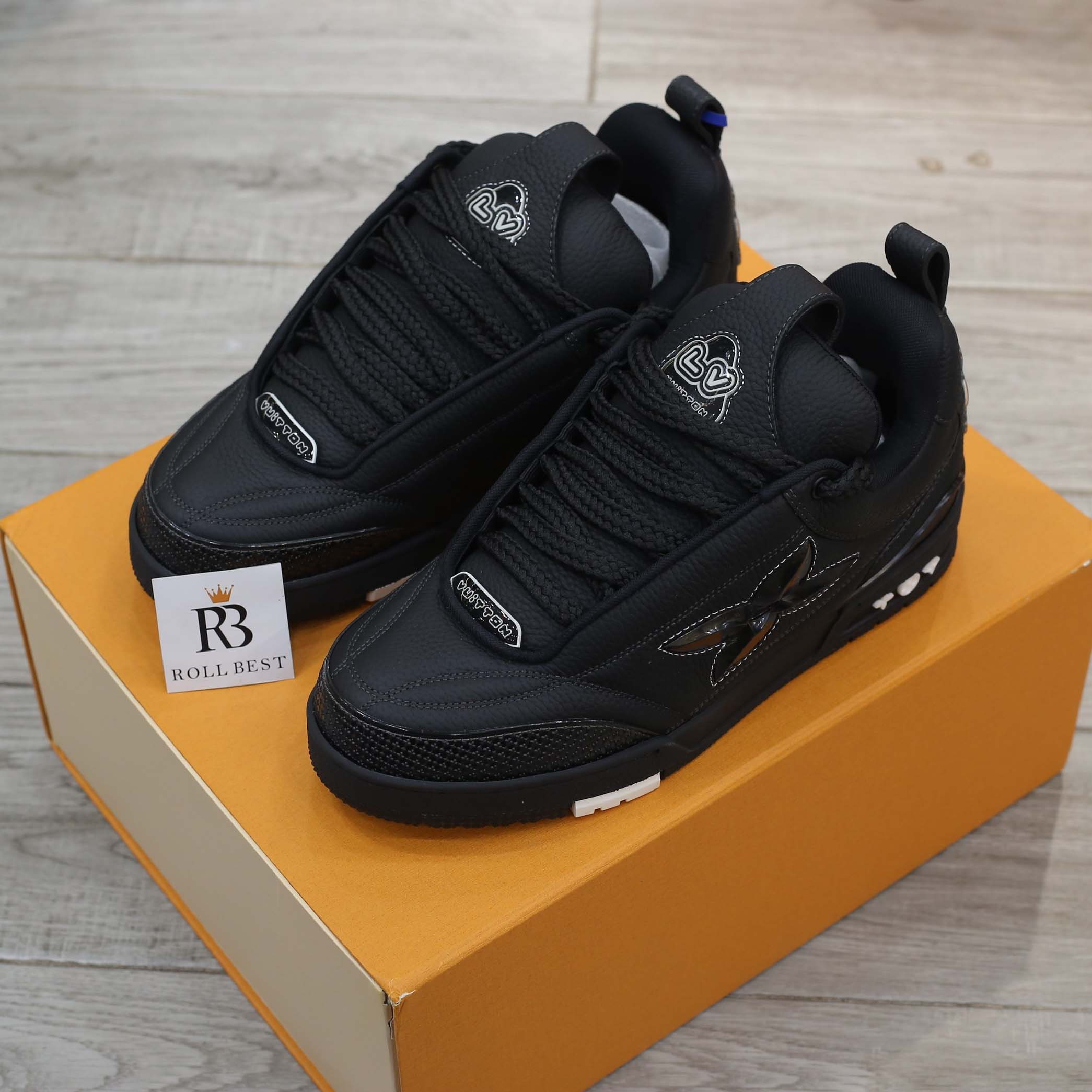 Louis Vuitton LV Skate Sneaker Black Best Quality