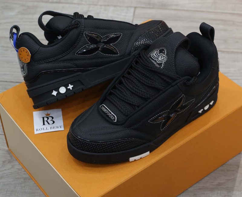 Louis Vuitton LV Skate Sneaker Black Best Quality