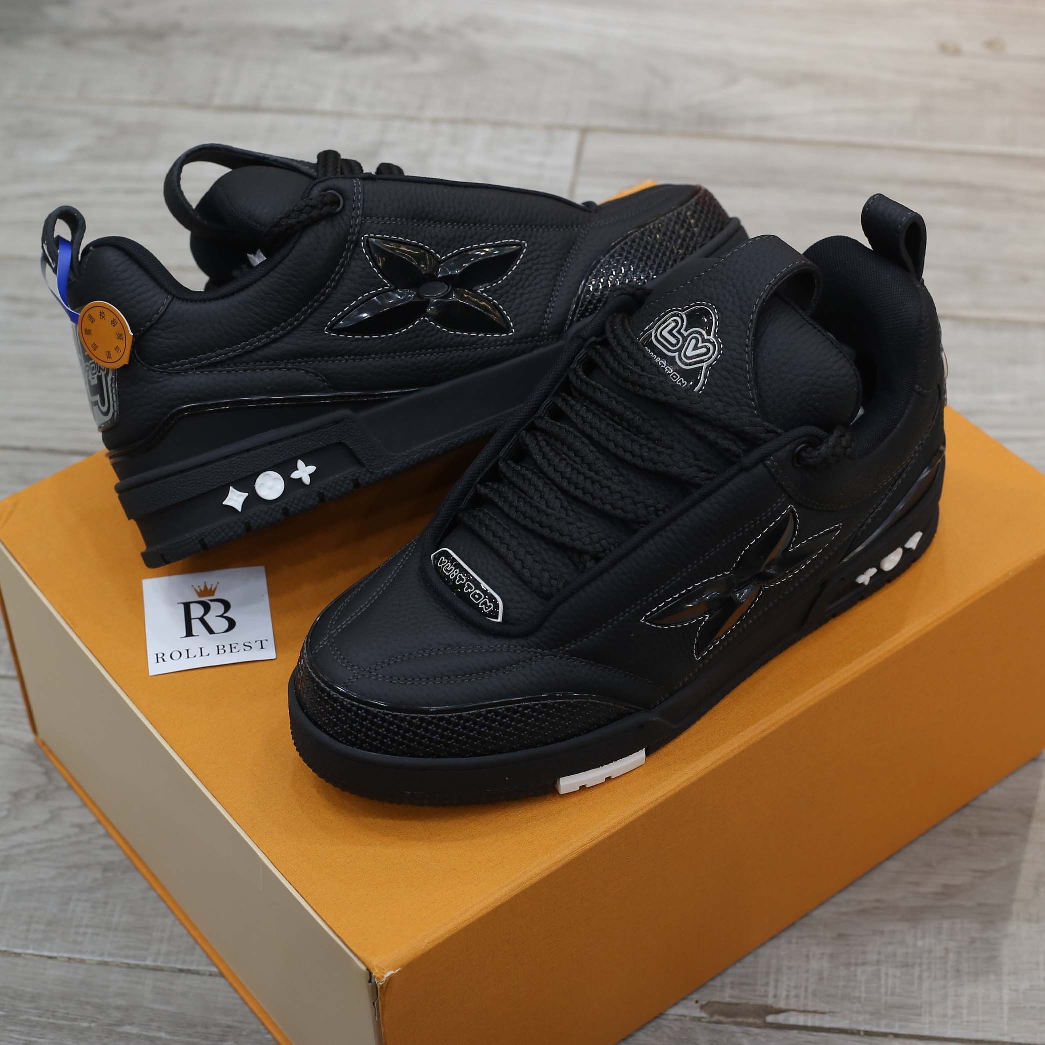 Louis Vuitton LV Skate Sneaker Black Best Quality