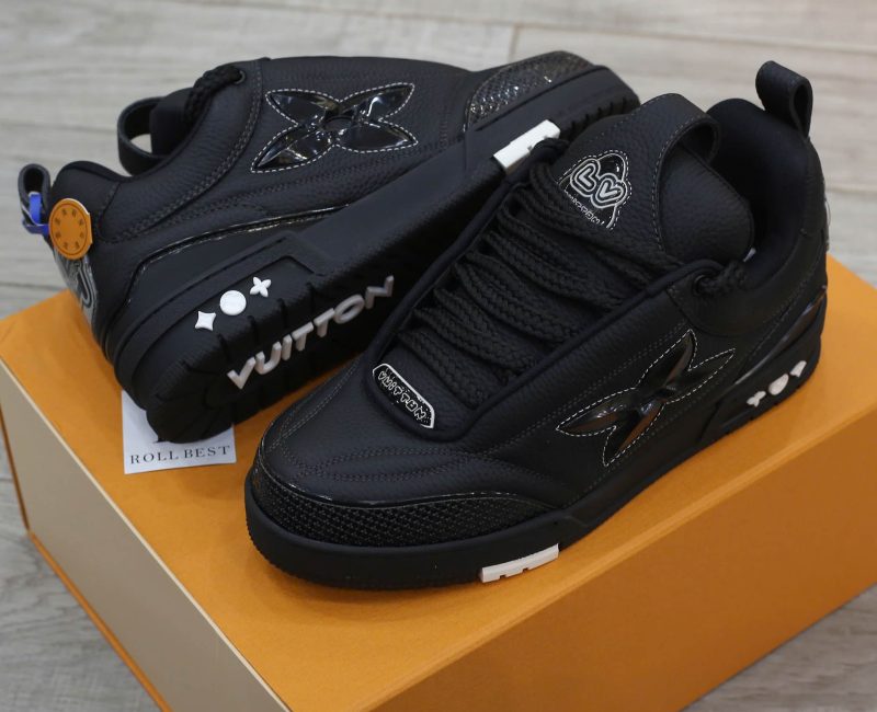 Louis Vuitton LV Skate Sneaker Black Best Quality