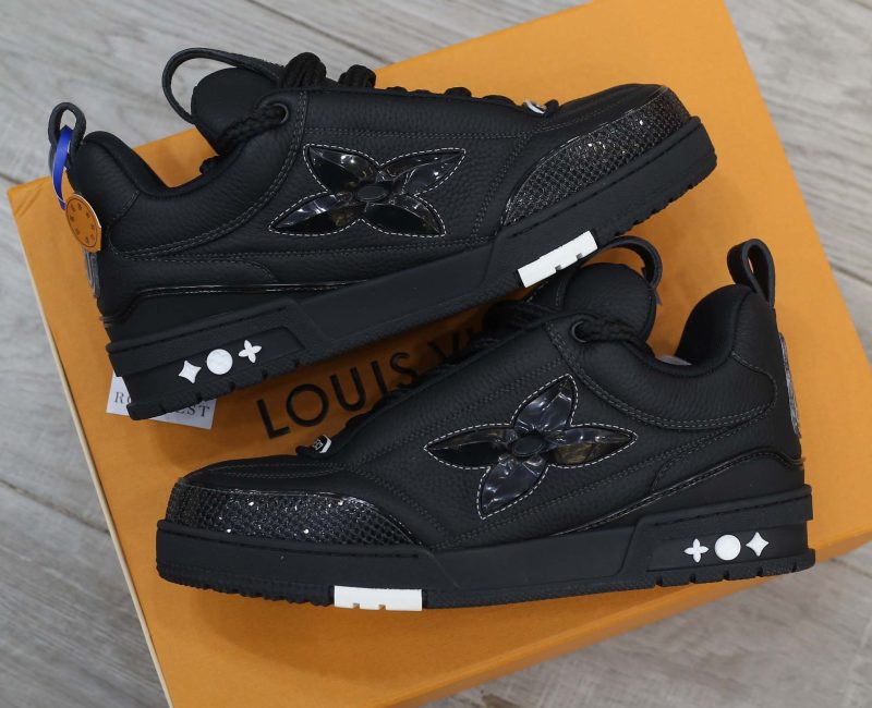 Louis Vuitton LV Skate Sneaker Black Best Quality