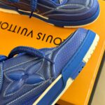 Louis Vuitton LV Skate Sneaker Blue Best Quality