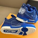 Louis Vuitton LV Skate Sneaker Blue Best Quality