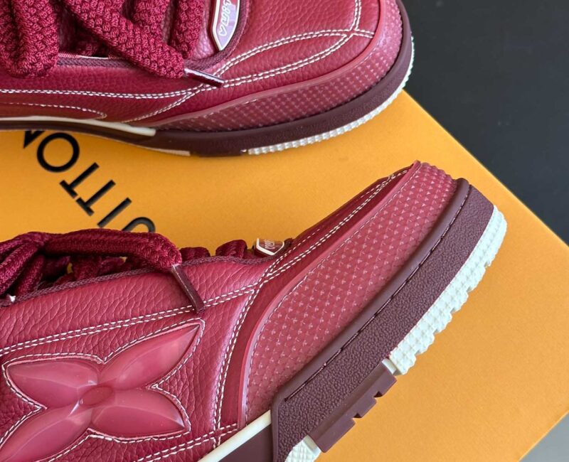 Louis Vuitton LV Skate Sneaker Bordeaux Red Best Quality