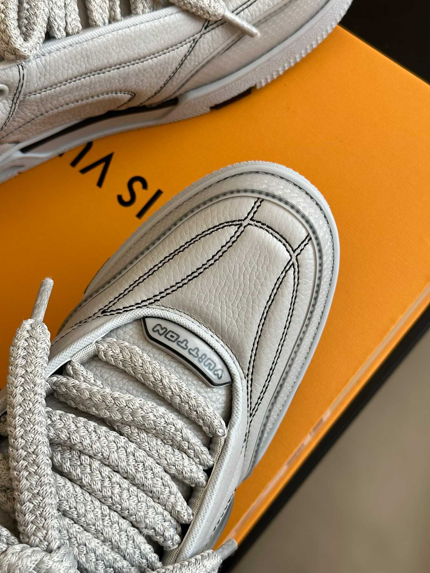 Louis Vuitton Skate Trainer Blue Swarovski Monogram Best Quality