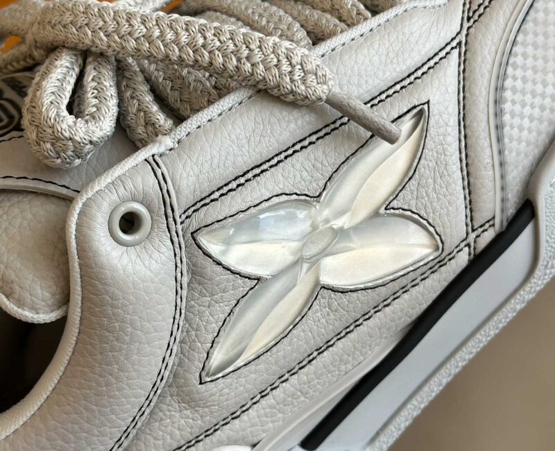 Louis Vuitton Skate Trainer Blue Swarovski Monogram Best Quality