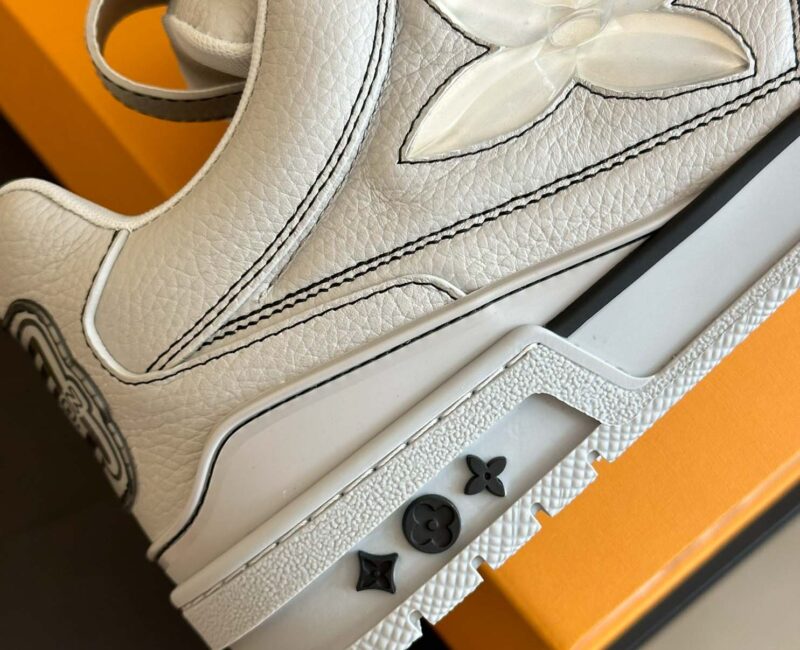 Louis Vuitton Skate Trainer Blue Swarovski Monogram Best Quality