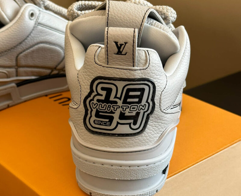 Louis Vuitton Skate Trainer Blue Swarovski Monogram Best Quality