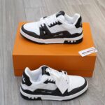 Louis Vuitton Lv Trainer #54 Signature Black White