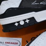Louis Vuitton Lv Trainer #54 Signature Black White
