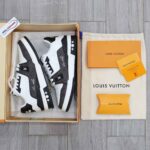 Louis Vuitton Lv Trainer #54 Signature Black White