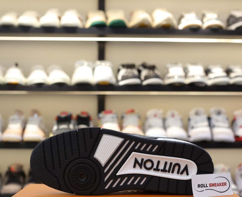 Louis Vuitton Lv Trainer #54 Signature Black White