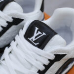 Louis Vuitton Lv Trainer #54 Signature Black White