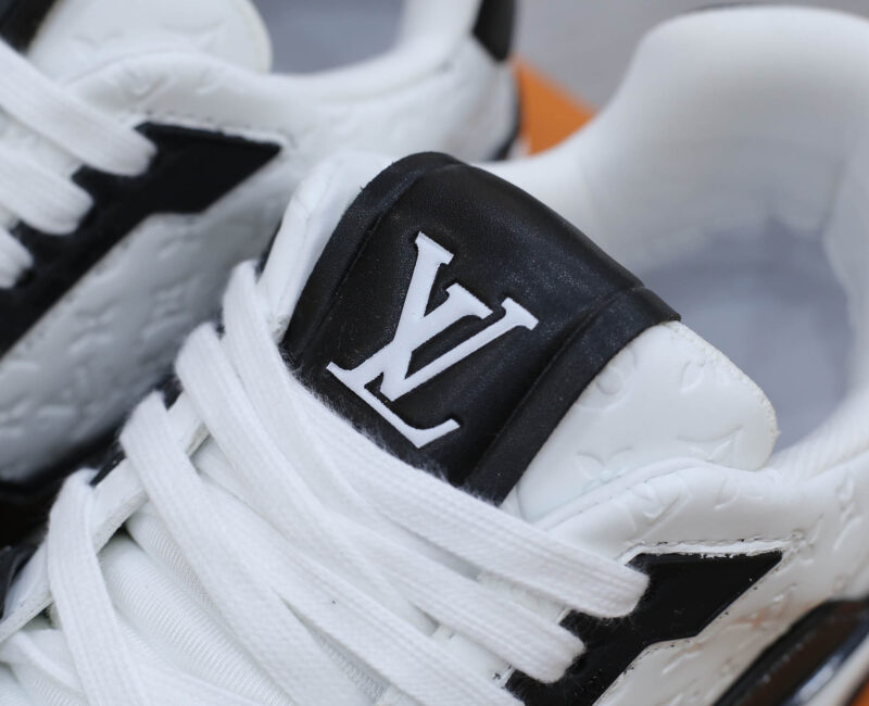 Louis Vuitton Lv Trainer #54 Signature Black White