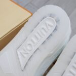 Louis Vuitton Lv Trainer #54 Signature Full White Monogram Dập Chìm