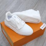 Louis Vuitton Lv Trainer #54 Signature Full White Monogram Dập Chìm