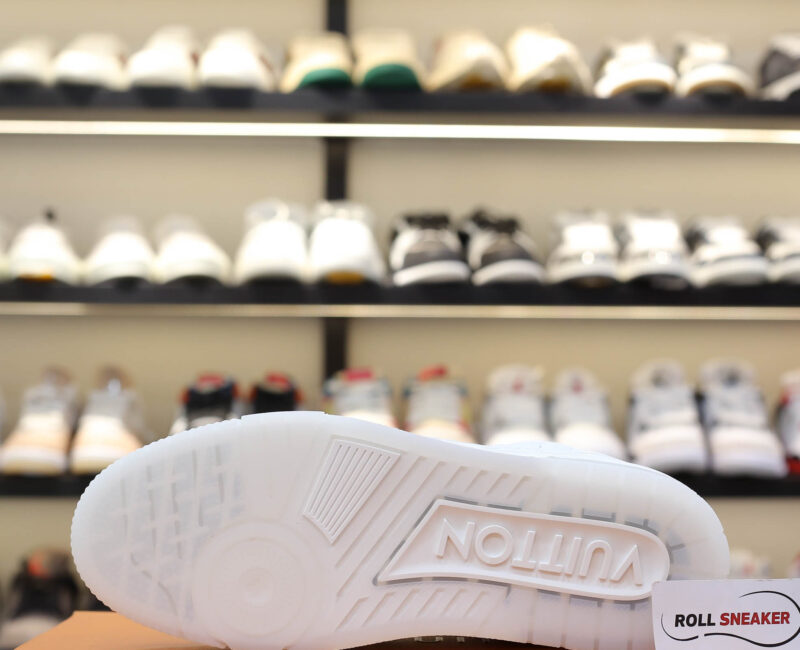 Louis Vuitton Lv Trainer #54 Signature Full White Monogram Dập Chìm