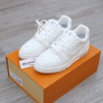 Louis Vuitton Lv Trainer #54 Signature Full White Monogram Dập Chìm