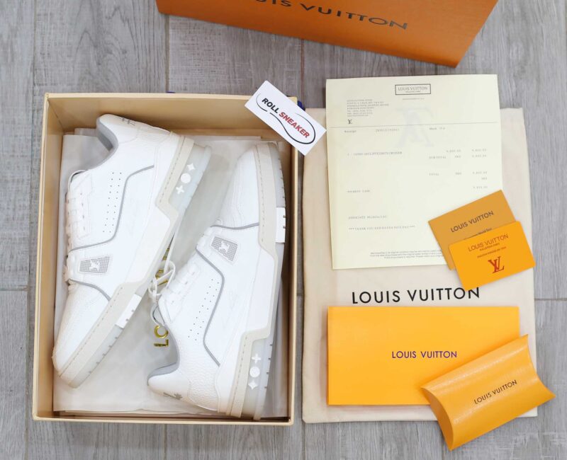 Louis Vuitton Lv Trainer #54 Signature White