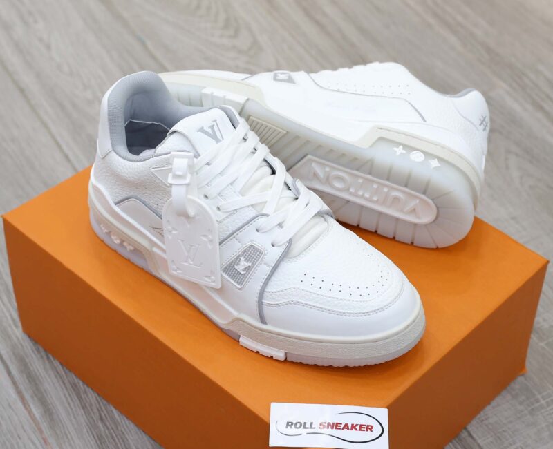 Louis Vuitton Lv Trainer #54 Signature White