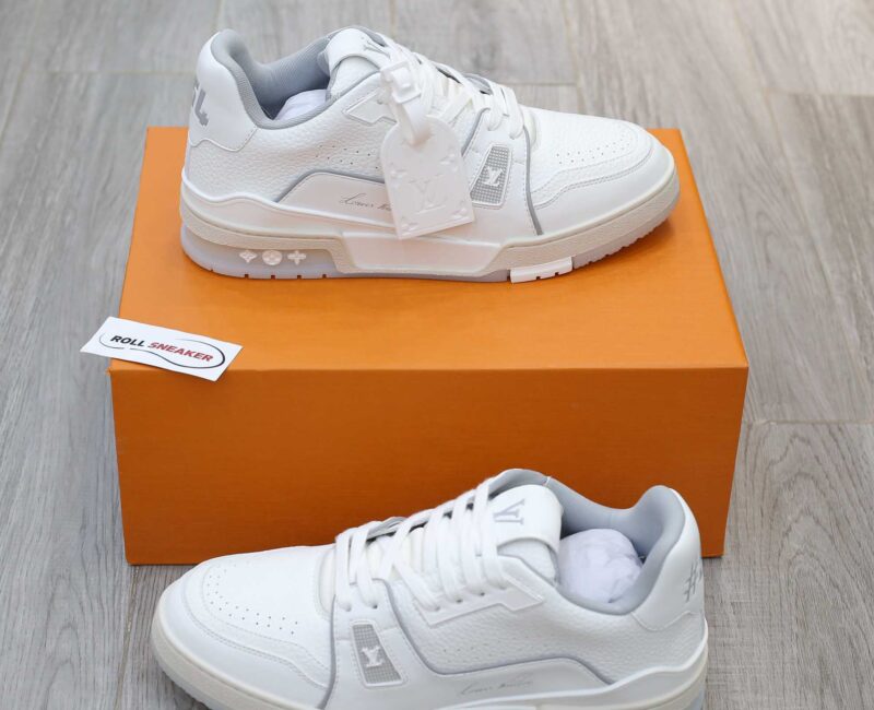 Louis Vuitton Lv Trainer #54 Signature White