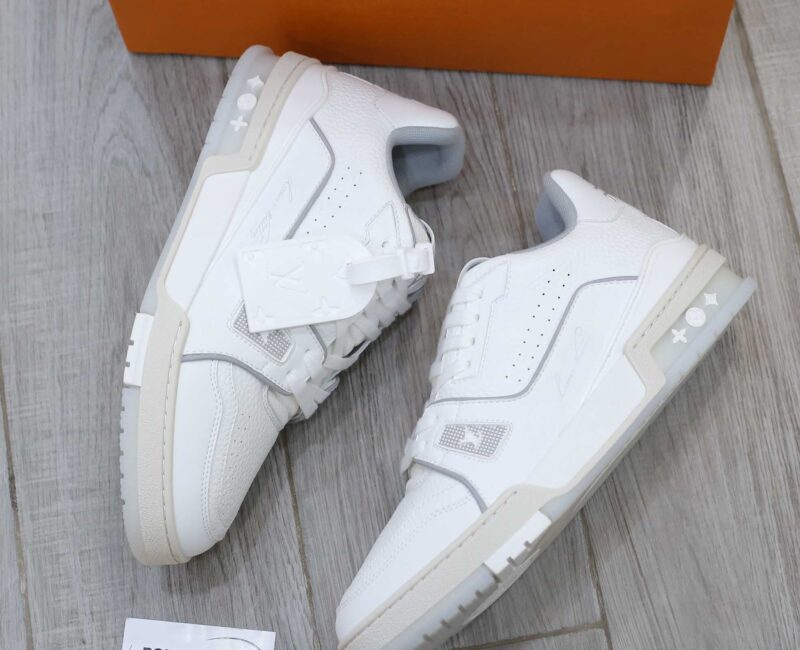 Louis Vuitton Lv Trainer #54 Signature White