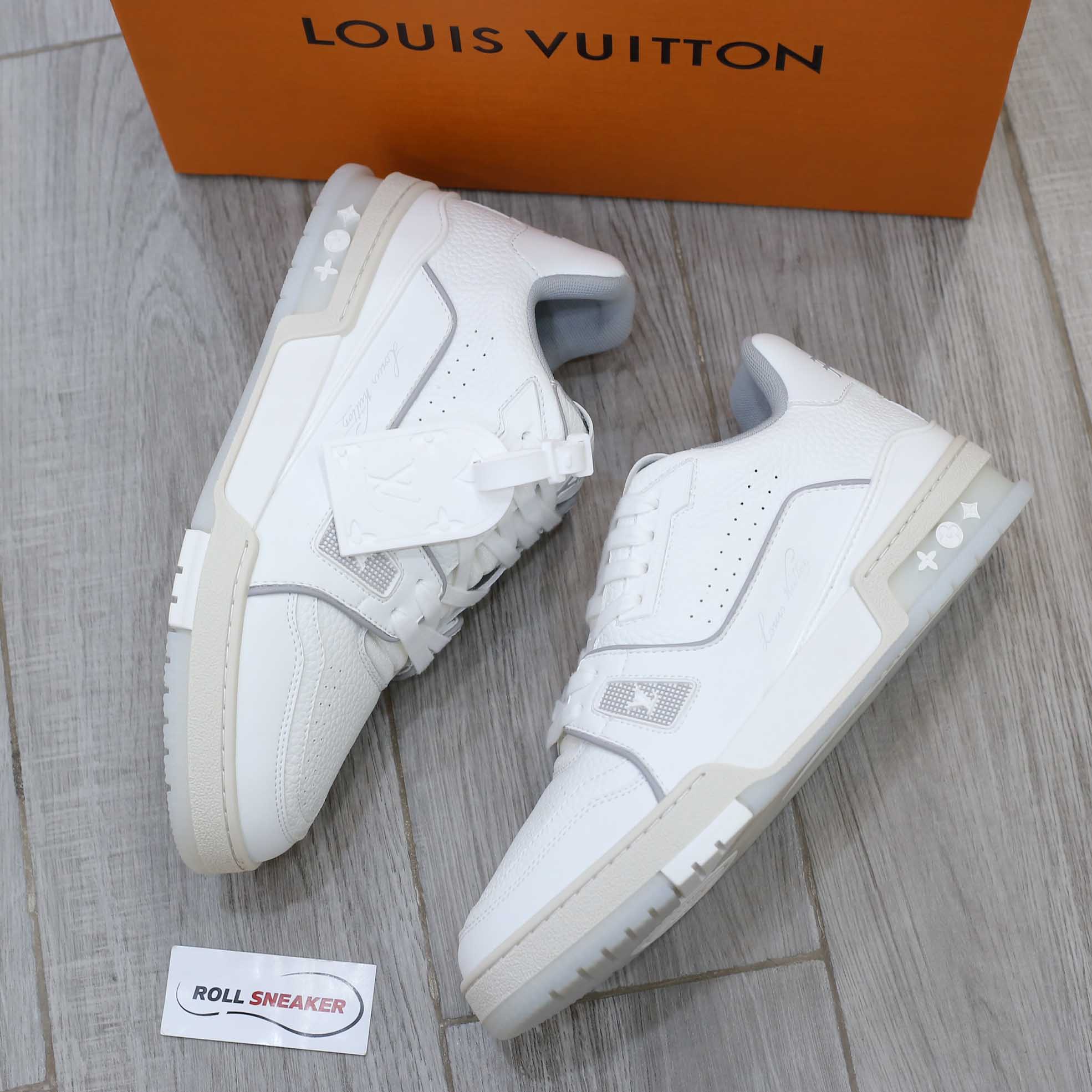 Louis Vuitton Lv Trainer #54 Signature White