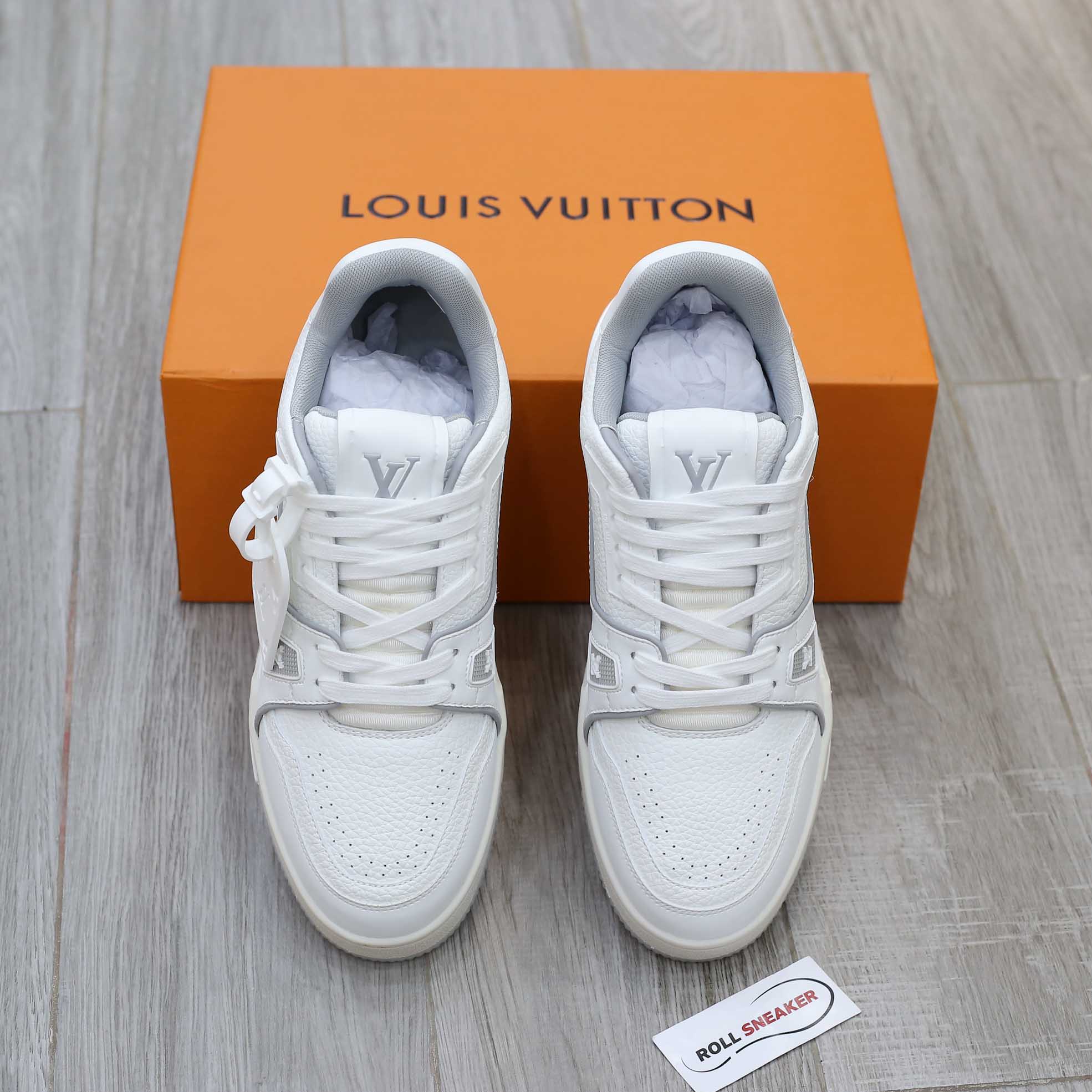 Louis Vuitton Lv Trainer #54 Signature White