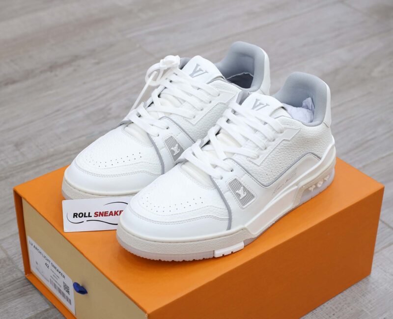 Louis Vuitton Lv Trainer #54 Signature White