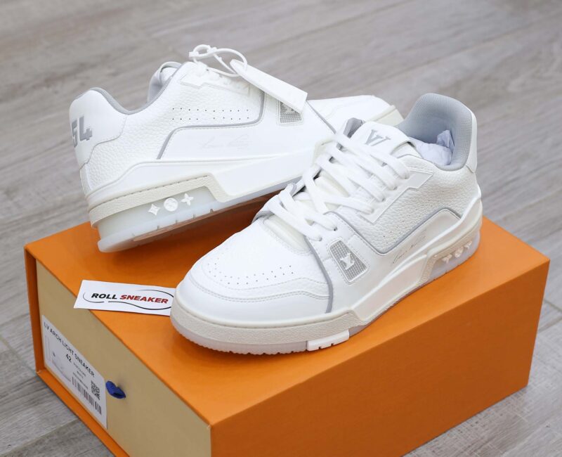 Louis Vuitton Lv Trainer #54 Signature White