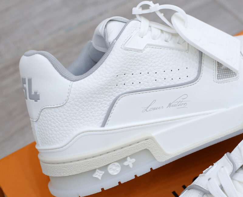 Louis Vuitton Lv Trainer #54 Signature White