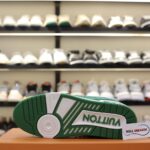 Louis Vuitton LV Trainer Green Monogram Denim