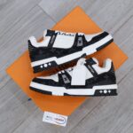 Louis Vuitton LV Trainer Monogram Denim Black