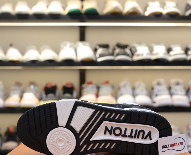 Louis Vuitton LV Trainer Monogram Denim Black