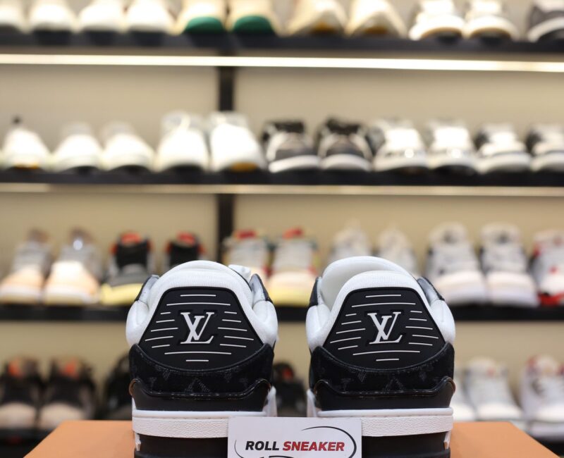 Louis Vuitton LV Trainer Monogram Denim Black