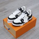 Louis Vuitton LV Trainer Monogram Denim Black